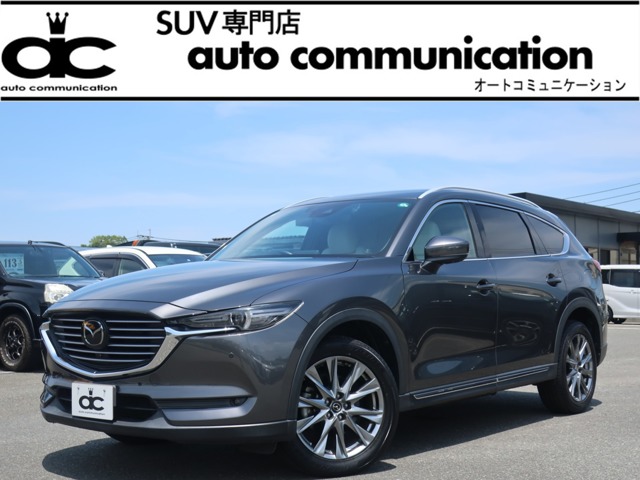 2019年式CX-8マシーングレープレミアムメタリック写真