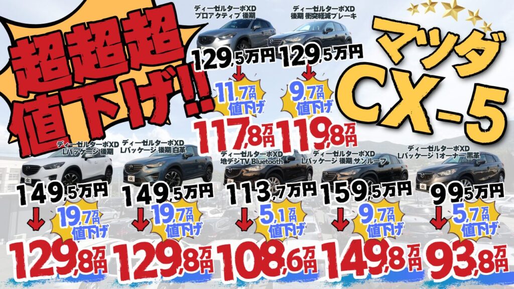 CX-5値下げ情報写真