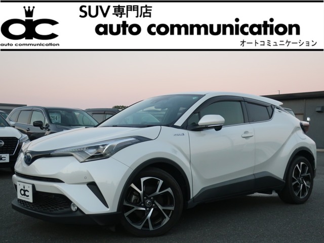 2017年式C-HRホワイトパールクリスタルシャインカラー写真 (36)