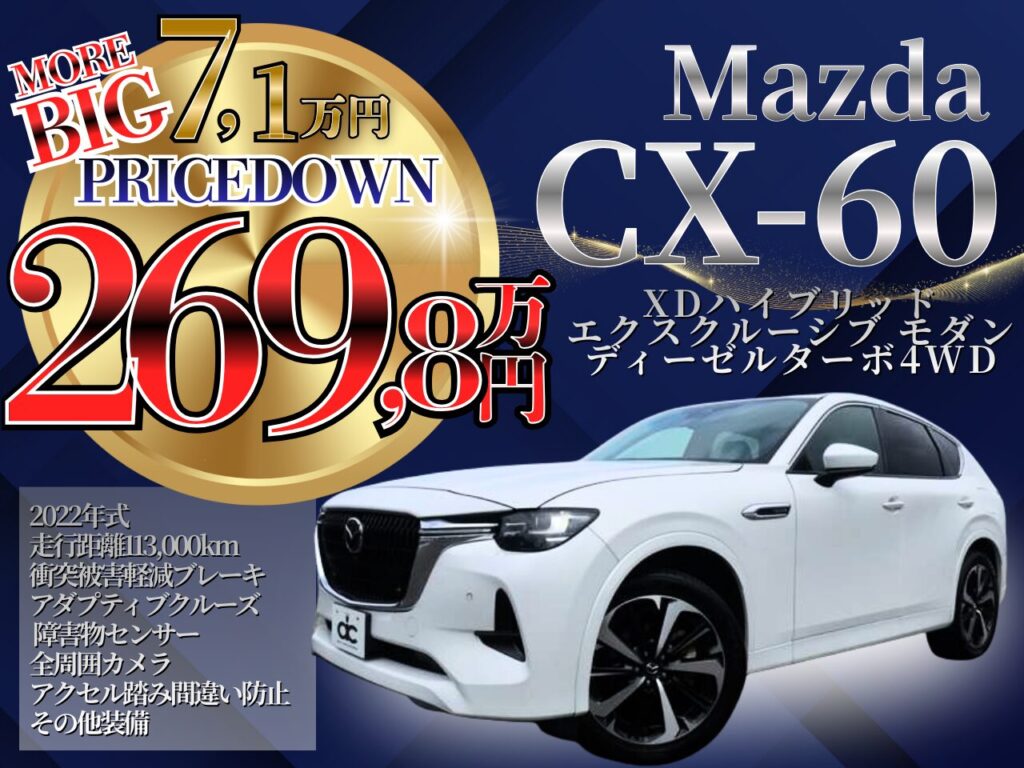CX-60値下げ