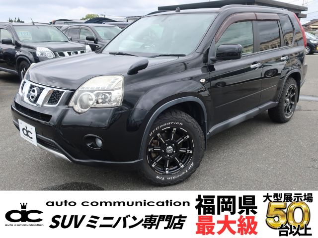 ２０１１年式日産エクストレイル 20X 4WD後期 バックドア 全席シートヒーターブラック写真