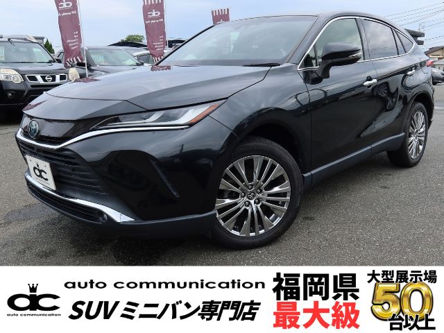 2020年式80ハリアーJBLPREMIUMサウンドシステムパノラミックビューモニター写真